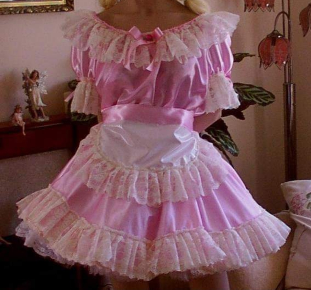 pinksatincreamlacemaidsdress.jpeg
